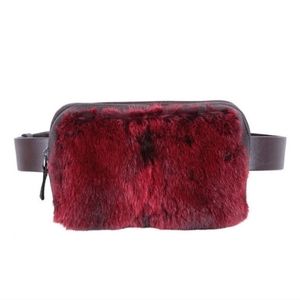 PRADA Fur Belt Bag